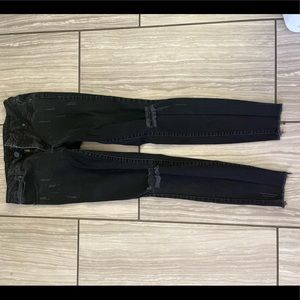 MAURICES black ripped jeans